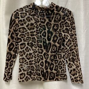 Wild Patterned Kids Long Sleeve Top